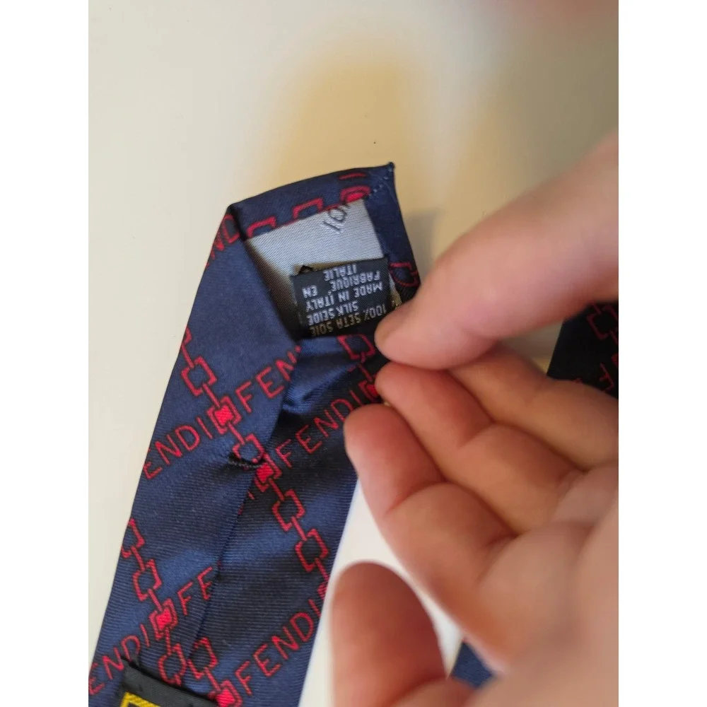 Fendi monogram silk